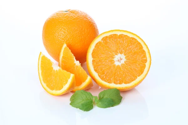 Oranges, isolated — Stock Photo, Image