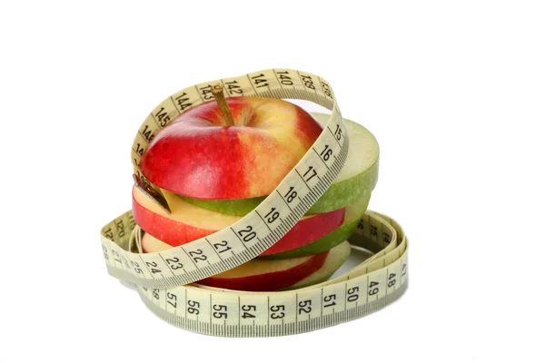 Apple as dietary meal — Stock Photo, Image