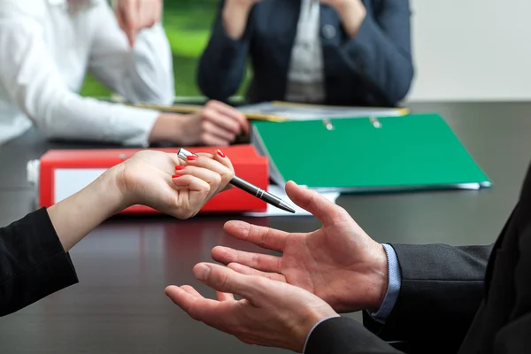 Zakelijke bijeenkomst — Stockfoto