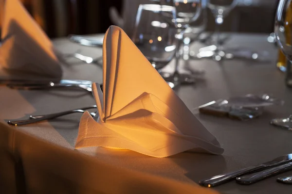 Conjunto de mesa para banquete — Fotografia de Stock