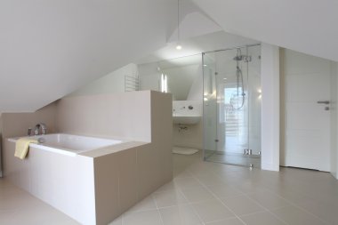 banyo tavan üzerinde