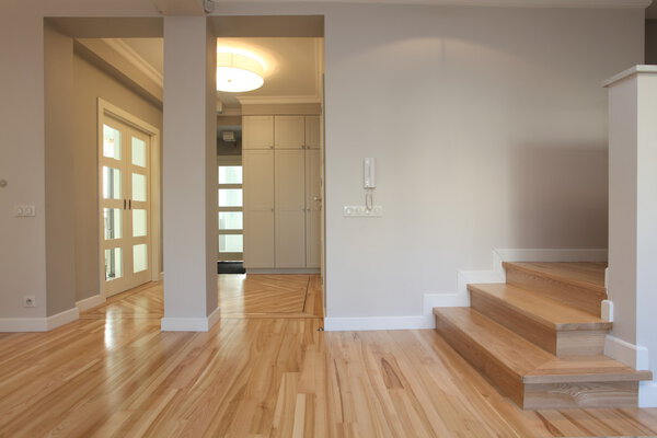 Corridor, entry, staircase