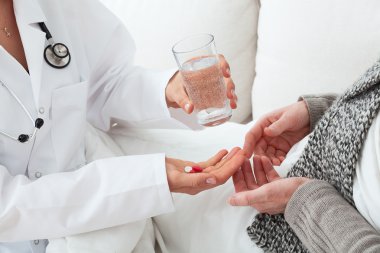 ev ziyareti, doktor ve hasta