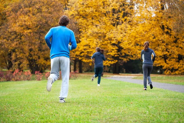 Joggen im Freien — Stockfoto