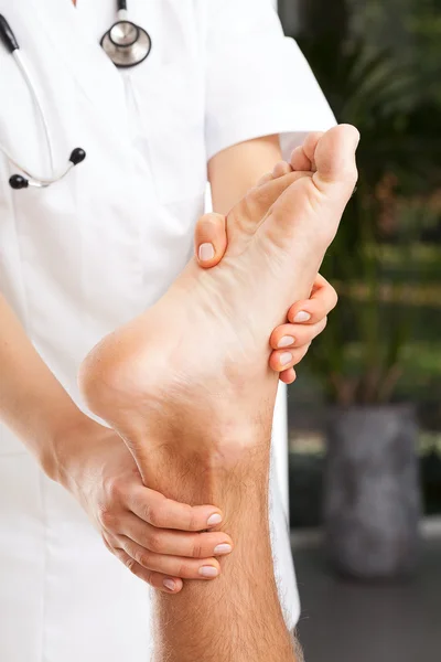 Rehabilitation of ankle — Stock Photo, Image