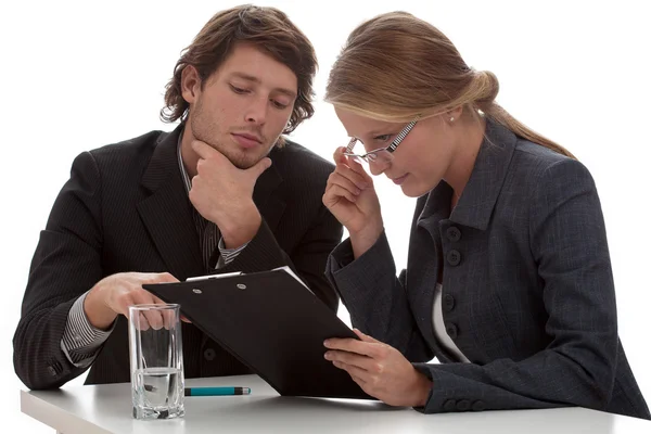 Controle van de financiën in onderneming — Stockfoto