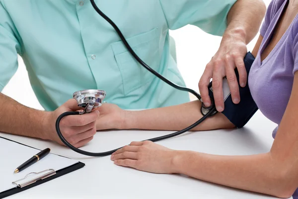 Blood pressure measure — Stock Photo, Image