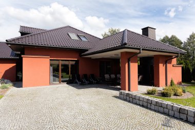 lüks malikane Teras