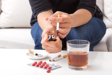 genç kadının sorunları uyarıcılar