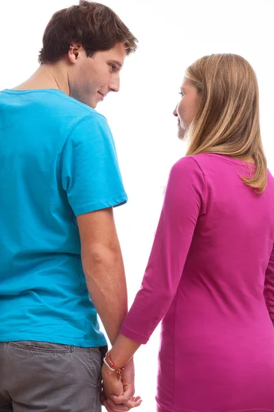 Holding hands — Stock Photo, Image