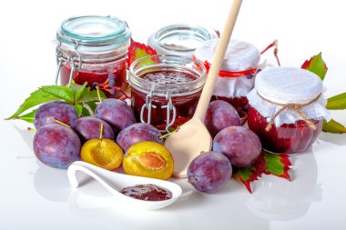 meyve ve reçel kavanoz