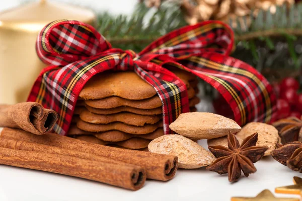 Christmas sweets, closeup — Stock Photo, Image