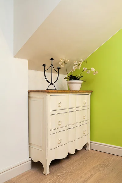 Vintage mansion - chest of drawers — Stock Photo, Image