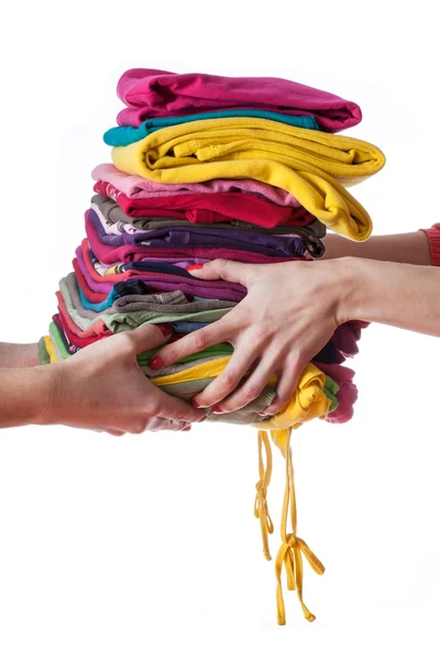 Ironed clothes — Stock Photo, Image