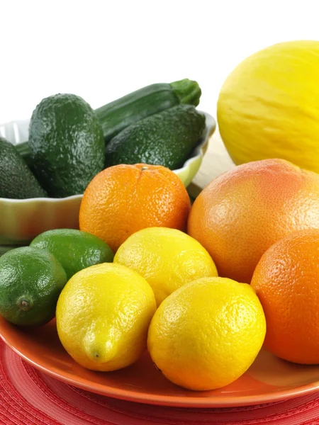 Closeup of tropical fruits — Stock Photo, Image