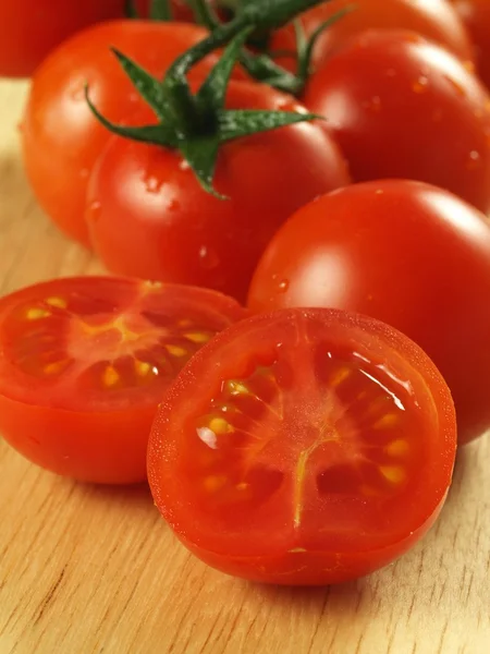 Tomaten, Nahaufnahme — Stockfoto