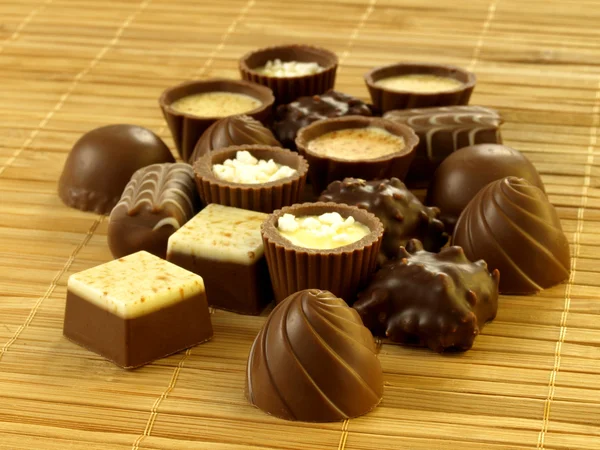 Chocolate feast — Stock Photo, Image