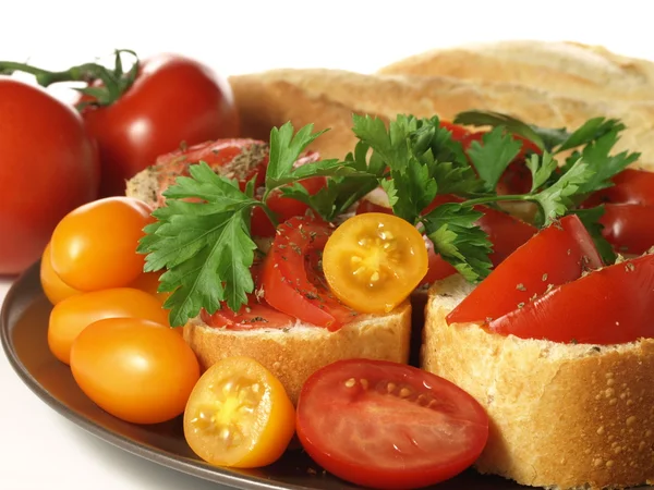 Tomato snack — Stock Photo, Image