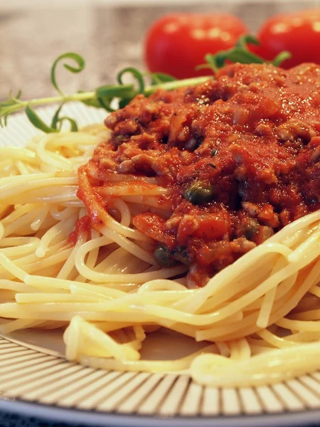 Italienische Spaghetti Bolognese — Stockfoto