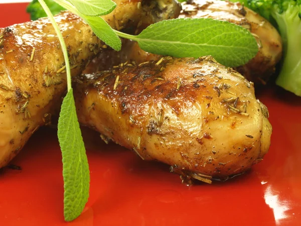 Chicken legs, close-up — Stock Photo, Image