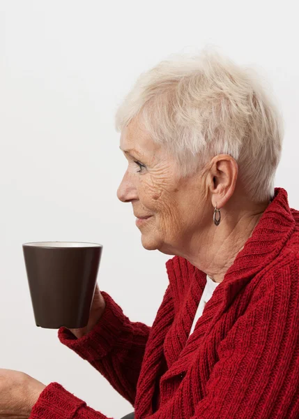 Elder and tea — Stock Photo, Image