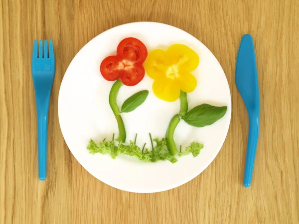 Comida infantil — Foto de Stock