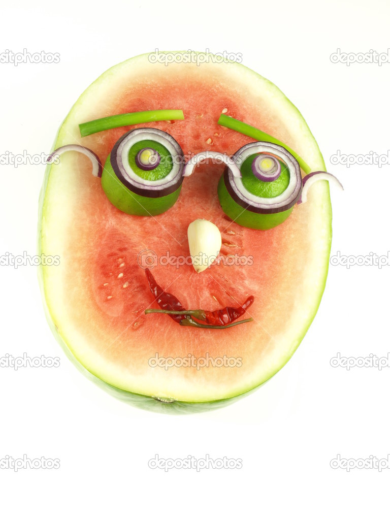 Funny face with glasses Stock Photo by ©photographee.eu 37166787