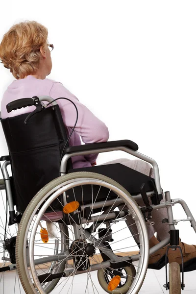 Lonley disabled — Stock Photo, Image