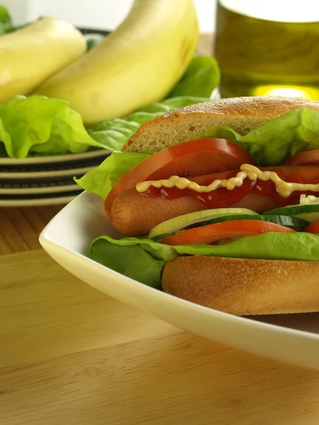 Sandwich, close-up — Stockfoto