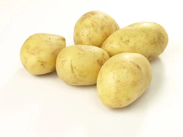 Potatoes, isolated — Stock Photo, Image