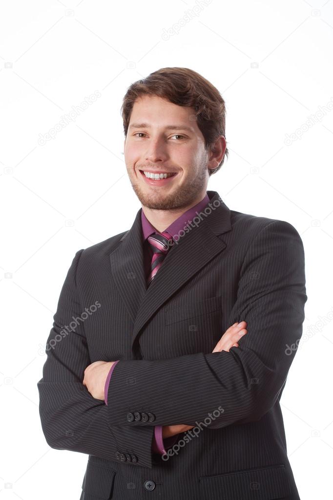 スーツを着た男写真素材 ロイヤリティフリースーツを着た男画像 Depositphotos