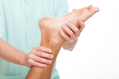 Foot rehabilitation clipart