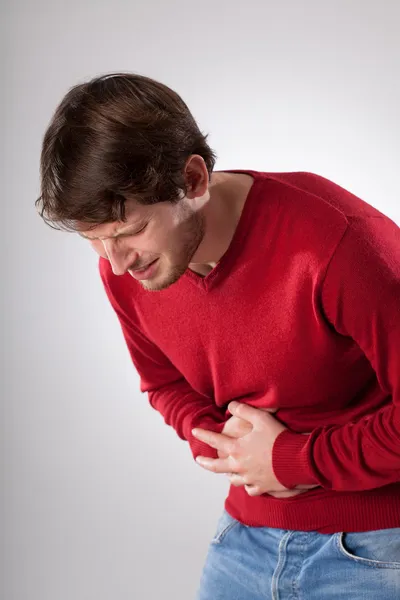 Stomach pain — Stock Photo, Image