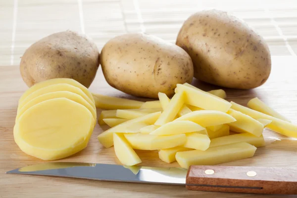Patatine fatte in casa — Foto Stock