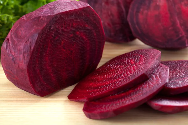 Sliced beet closeup — Stock Photo, Image