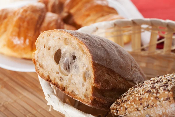 Kepekli ekmek portre — Stok fotoğraf
