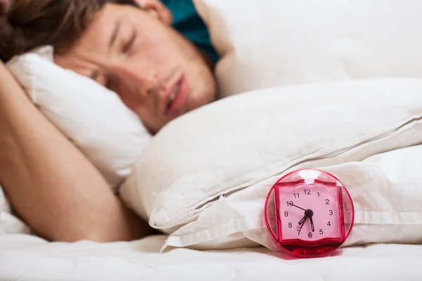 Hombre dormido rápido —  Fotos de Stock