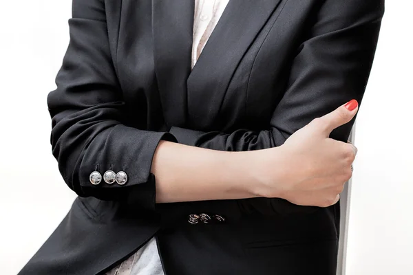 Standing businesswoman — Stock Photo, Image