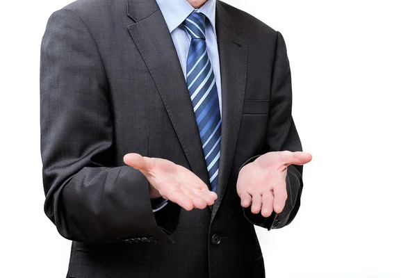 Helplessness of a businessman — Stock Photo, Image