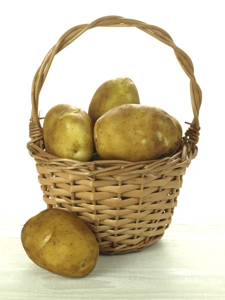 Potato basket — Stock Photo, Image