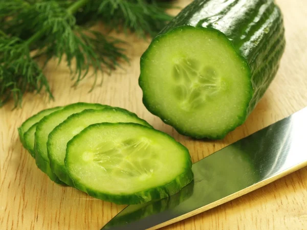 Pepino, close-up — Fotografia de Stock