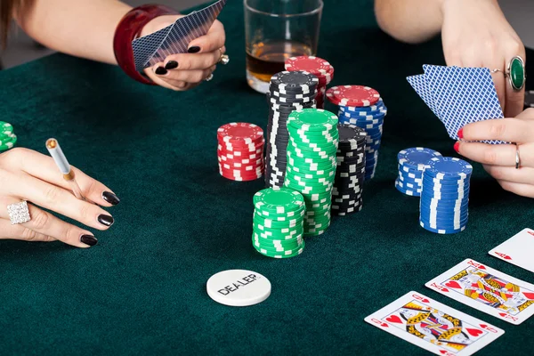 Szerencsejáték-asztal — Stock Fotó