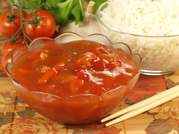 Sauce for rice — Stock Photo, Image