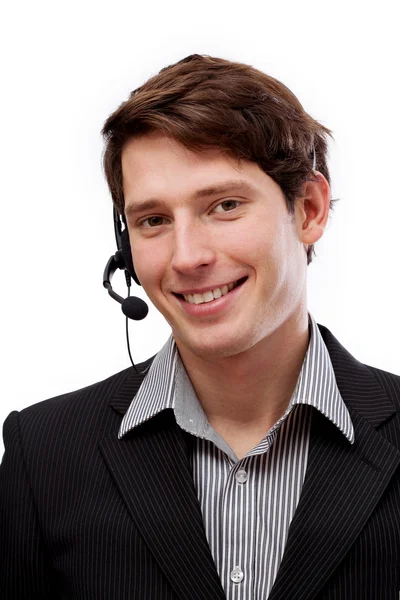 Telemarketer — Stok fotoğraf