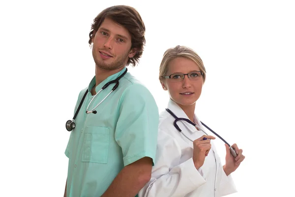 Medical duet — Stock Photo, Image