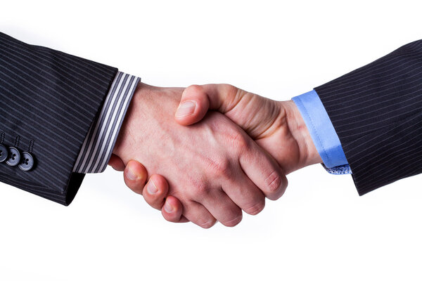 Business handshake