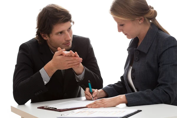 Insurance agent — Stock Photo, Image