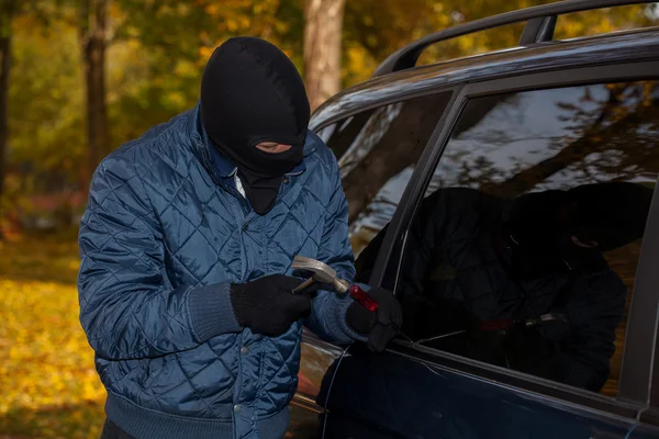 Maskerade bil brottsling — Stockfoto