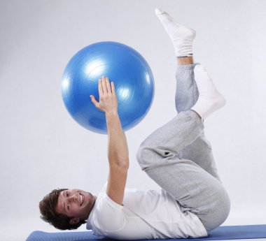 Exercises with fitness ball