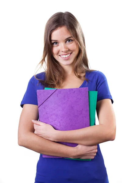 Studente prima delle lezioni — Foto Stock